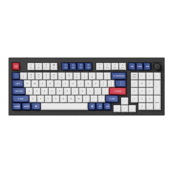 Keychron Double-Shot PBT OSA Keycap Set - Blue and White