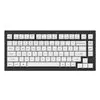 PBT-57 wr 02a Keychron Double Shot PBT OSA Full Keycap Set - Black/White