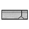 PBT-57 wr 03a Keychron Double Shot PBT OSA Full Keycap Set - Black/White