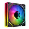 PCBuilder STORM PRISM 120mm ARGB Fan - Black