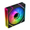 PCBuilder STORM PRISM 120mm ARGB Fan - Black