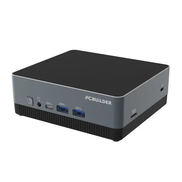 PCBuilder CUBE-N100 4GB DDR4 128GB Windows 11 Home Mini PC