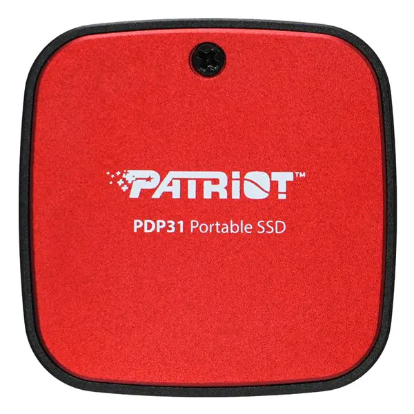 Patriot PDP31 1TB Type-C Portable SSD - Red / Black