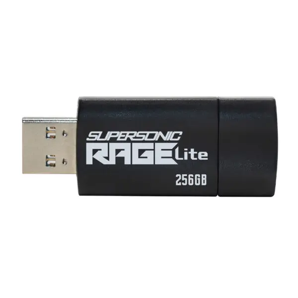 Patriot Rage Lite 256GB USB3.2 Flash Drive - Black