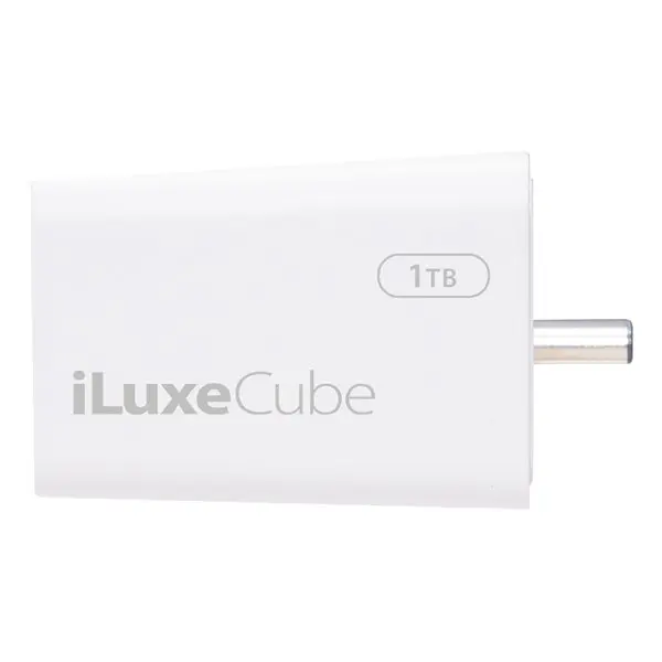 Patriot iLuxe Cube 1TB Type-C Smart Backup Solution - White