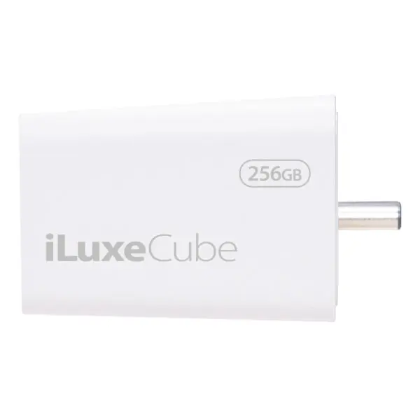 Patriot iLuxe Cube 256GB Type-C Smart Backup Solution - White