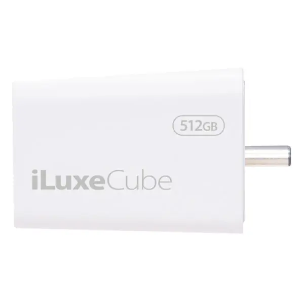 Patriot iLuxe Cube 512GB Type-C Smart Backup Solution - White