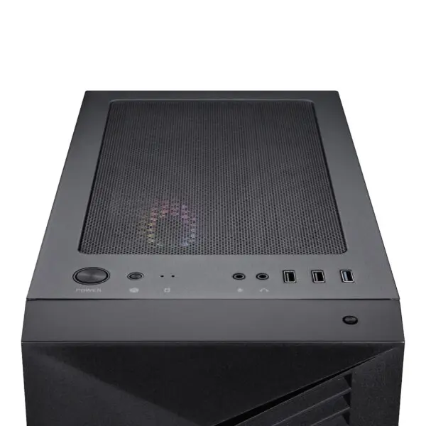 MSI PRO FORGE M050A Micro-ATX Gaming Chassis - Black