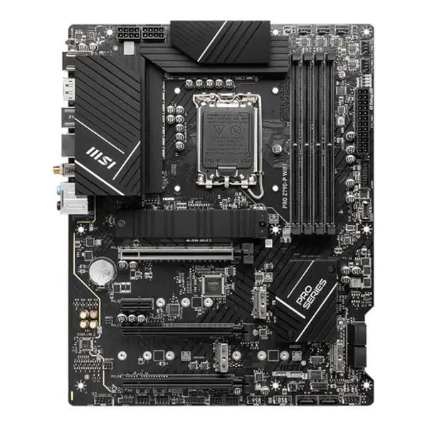 MSI PRO Z790-P WIFI Motherboard – Intel Z790, Wi-Fi 6E, DDR5, ATX