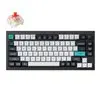 Keychron Q1 Max QMK/VIA RGB Wireless Custom Mechanical Keyboard (Gateron RED Switches) - Black