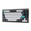 Keychron Q1 Max QMK/VIA RGB Wireless Custom Mechanical Keyboard (Gateron RED Switches) - Black