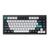 Keychron Q1 Max QMK/VIA RGB Wireless Custom Mechanical Keyboard (Gateron BANANA Switches) - Black