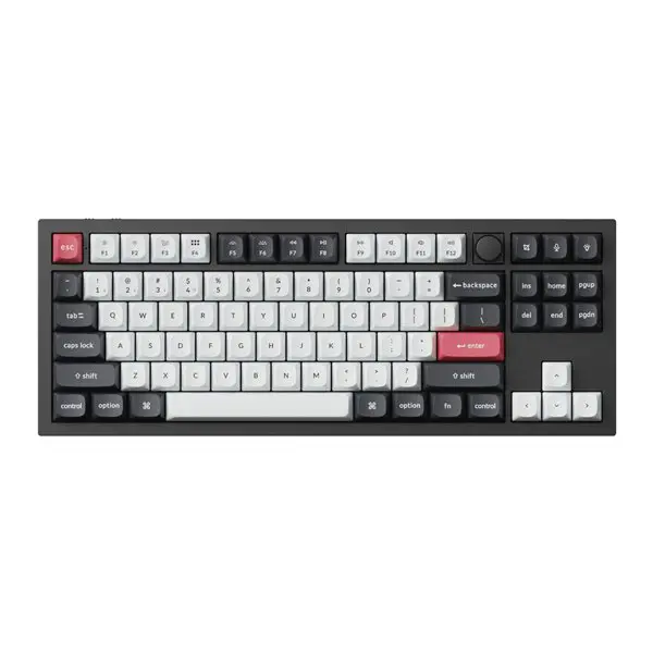 Keychron Q3 HE QMK 80% Wireless Custom Mechanical Keyboard (Nebula Switch) – Carbon Black