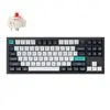 Keychron Q3 Max 80% Full Assembled Knob Red Switch Hot-Swap Gateron Jupiter RGB Wireless Keyboard - Black