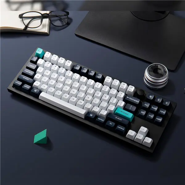Keychron Q3 Max 80% Full Assembled Knob Red Switch Hot-Swap Gateron Jupiter RGB Wireless Keyboard - Black