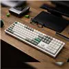 Keychron Q6 Max QMK/VIA Wireless Custom Mechanical Keyboard KSA Gateron Red Jupiter Switches - Shell White