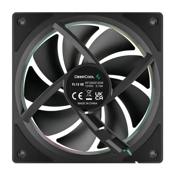 DeepCool FL12 SE 3-in-1 ARGB 120mm Fan Pack - Black