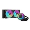DeepCool LE240 V2 240mm ARGB AIO CPU Liquid Cooler - Black