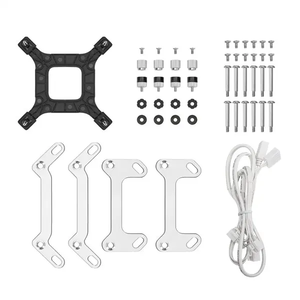 DeepCool LM360 ARGB 360mm AIO CPU Liquid Cooler - White