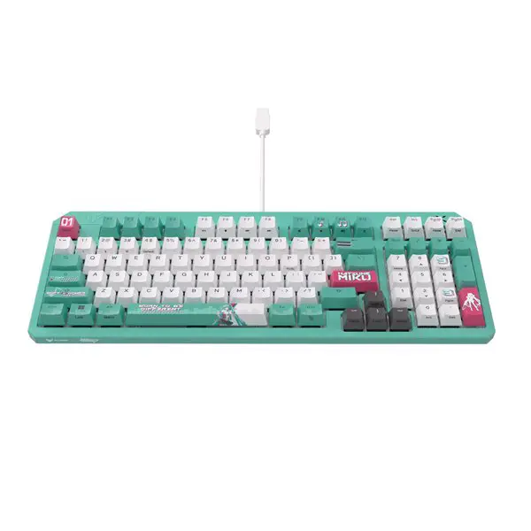 Asus TUF Gaming K3 Gen II Gaming Keyboard Hatsune Miku Edition