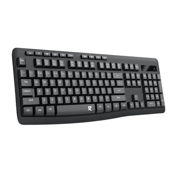 Redragon BS-7367-B Wireless Office Keyboard and Mouse Combo - Black