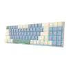Redragon BS8772 Wireless Keyboard and Mouse Combo - Cream/Blue