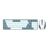 Redragon BS8772 Wireless Keyboard and Mouse Combo - Grey/White