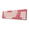 Redragon BS8772 Wireless Keyboard and Mouse Combo - Red/Pink