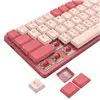 Redragon BS8772 Wireless Keyboard and Mouse Combo - Red/Pink