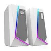 Redragon GS20W ANVIL 3W 2.0 RGB Stereo Desktop PC Speakers - White