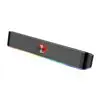 REDRAGON 2.0 Sound Bar ADIEMUS 2 x 3W RGB USB|Aux PC Gaming Speaker - Black