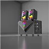 REDRAGON 2.1 Satellite Speaker TOCCATA RGB 11W Gaming Speaker - Black