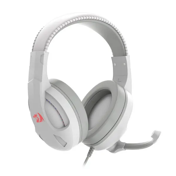 Redragon H211 CRONUS Surround Sound RGB Wired Gaming Headset – White