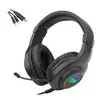 REDRAGON Over-Ear HYLAS Aux (Mic and Headset)|USB (Power Only)
RGB Gaming Headset - Black