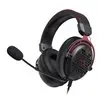 REDRAGON Over-Ear DIOMEDES Honeycomb 3.5mm AUX Gaming Headset - Black
