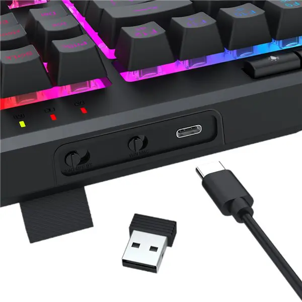 Redragon SHIVA PRO Wireless keyboard - Black