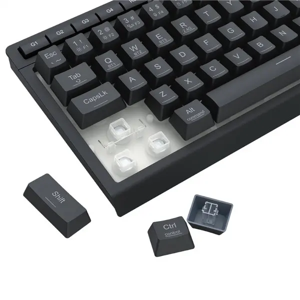Redragon SHIVA K522 PRO RGB Wireless Gaming Keyboard- Black