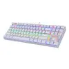 REDRAGON KUMARA Mechanical 87 Key|RGB Backlit Gaming Keyboard - White