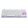REDRAGON KUMARA Mechanical 87 Key|RGB Backlit Gaming Keyboard - White