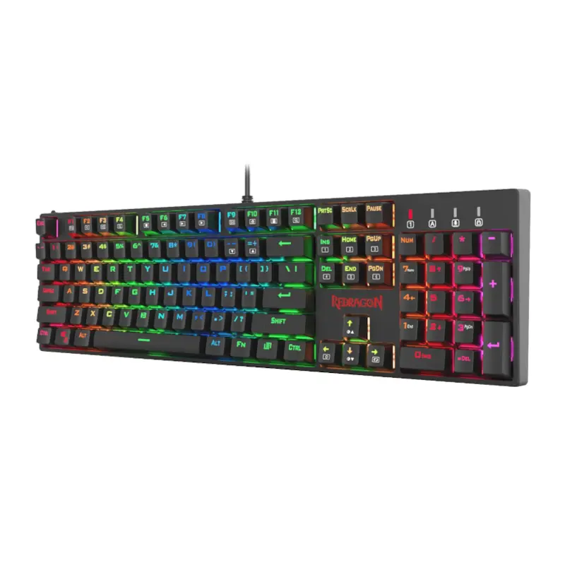 RD-K582RGB wr 01 REDRAGON SURARA MECHANICAL RGB Gaming Keyboard - Black