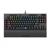 Redragon K588 RGB Pro BROADSWORD TKL Mechanical Wired Gaming Keyboard - Black