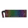 Redragon FIZZ Magnetic Plus 60% RGB Gaming Keyboard - Black