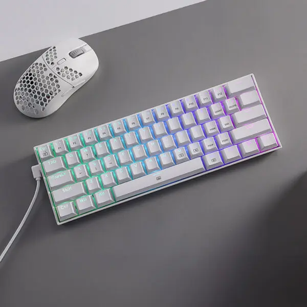 REDRAGON DRAGONBORN Wired Mechanical Keyboard RGB
67Key Design - White