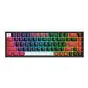 REDRAGON Castor Pro 68Key Wireless Red|Black|White KeyCap Bluetooth RGB Red Switch - Black|Red