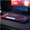 REDRAGON Castor Pro 68Key Wireless Red|Black|White KeyCap Bluetooth RGB Red Switch - Black|Red
