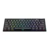 REDRAGON Horus Mini 61Key Red Switch RGB Low Profile Gaming Mechanical Keyboard - Black
