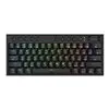 REDRAGON Horus Mini Pro 61Key Wireless Bluetooth Red Switch RGB Low Profile Gaming Mechanical Keyboard - Black