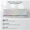 Redragon K632 HORUS Mini 60% RGB Wired Gaming Keyboard – White