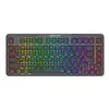 Redragon AETHER K706 PRO Wireless Mechanical Keyboard (75% Layout, Tri-Mode, Gasket Mount, Low-Profile Red Switches)