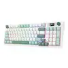 Redragon K719WGB GALATIN RGB PRO Full sized Wireless Gaming Keyboard - White